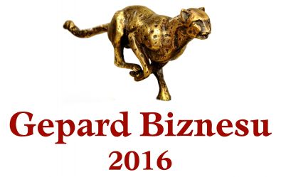 Wyróżnienie w Konkursie Gepardy Biznesu 2016